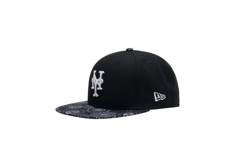 NEW YORK METS FLORAL PRINT SNAPBACK