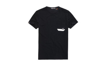 Surplus Goods Pocket T-shirt -jet black