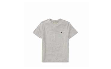 Cotton Jersey V-Neck T-Shirt