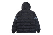 Logo print down jacket