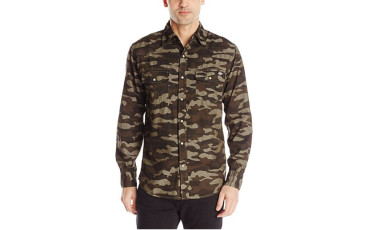 Long Sleeve Western Camo