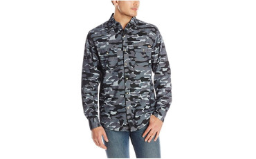 Long Sleeve Western Camo