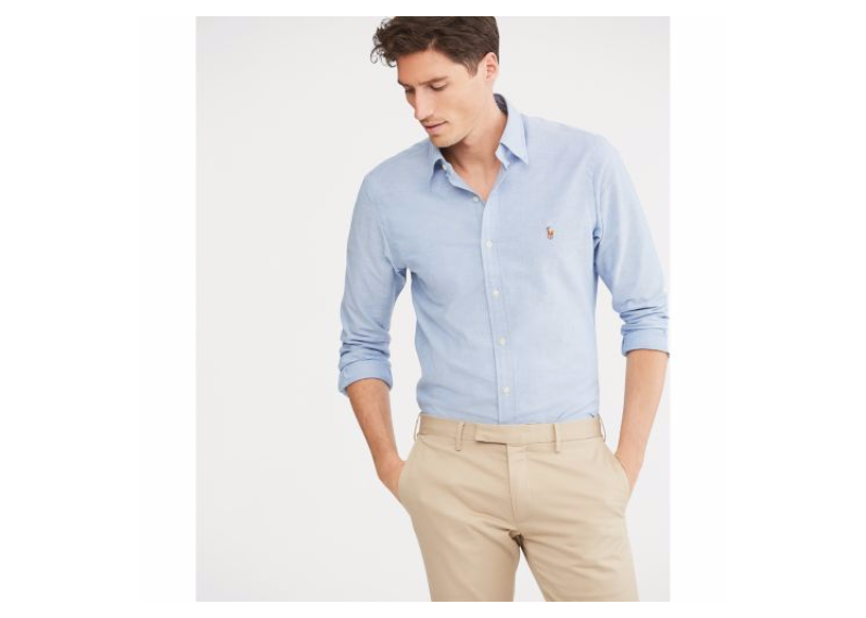 Slim Fit Stretch Oxford Shirt