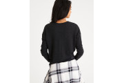 SOFT & SEXY PLUSH DROP-SHOULDER SWEATSHIRT