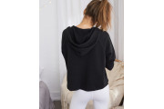 AERIE LACE-UP CROP HOODIE