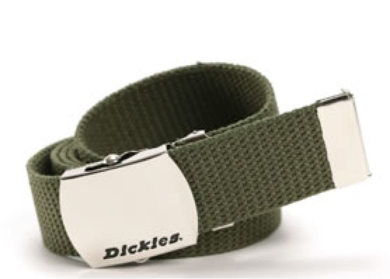 DICKIES  GIベルト GI キャンバス ガチャベルト メンズ  DS0741I -MossGreen