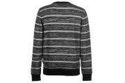 Textured AOP Crew Sweater