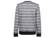 Textured AOP Crew Sweater