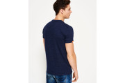 Orange Label Vintage Embroidery T-shirt -atlantic navy grit