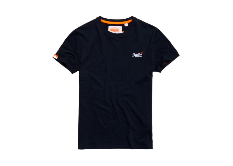 Orange Label Vintage Embroidery T-shirt -truest navy