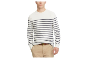 Striped Cotton Jersey Pullover