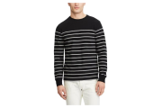 Striped Cotton Jersey Pullover