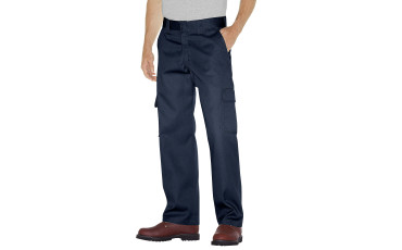 Relaxed Fit Straight Leg Cargo Work Pants