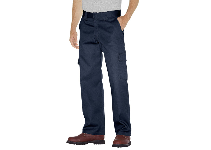 Relaxed Fit Straight Leg Cargo Work Pants