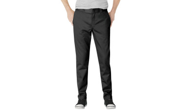 Slim Fit Tapered Leg Ring Spun Work Pantsork Pants