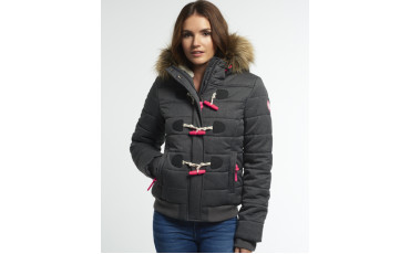 Marl Toggle Puffle Jacket