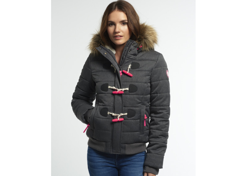 Marl Toggle Puffle Jacket