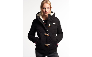 Microfibre Toggle Puffer Jacket