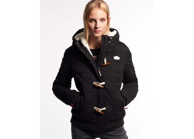 Microfibre Toggle Puffer Jacket