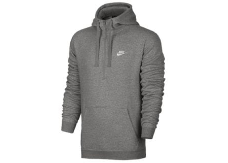 CLUB HALF ZIP FLEECE HOODIE