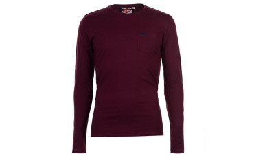 Lee Cooper Cooper Essential LS Pocket T Shirt Mens