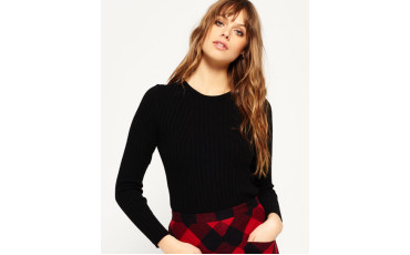 Luxe Ribbed Knit Jumper