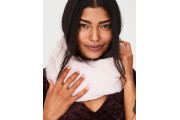 FAUX MINK TWISTED SNOOD