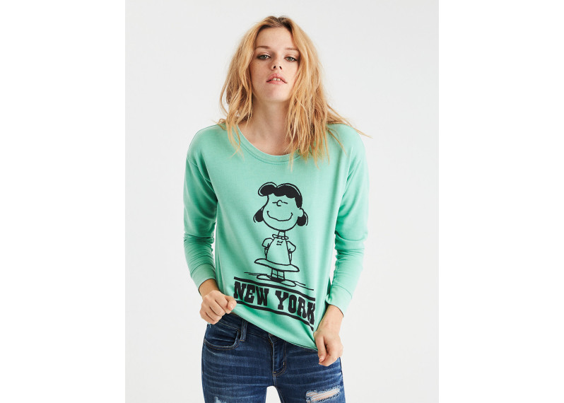 PEANUTS NYC GRAPHIC SWEATSHIRT