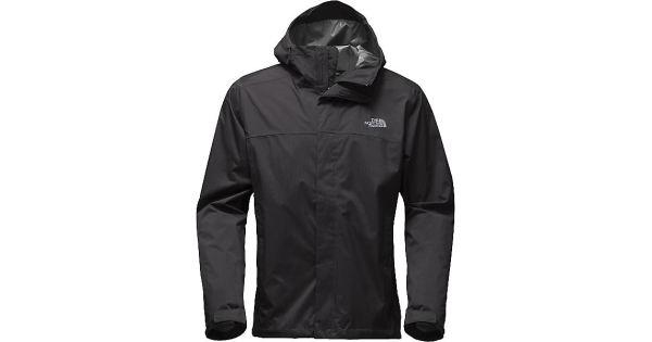 north face venture 2 black