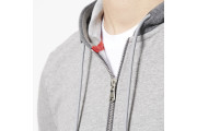 Fabric Mix Hoodie