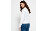 Schiffli Lace Bomber Jacket