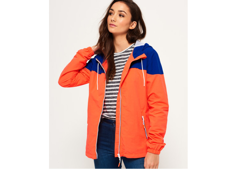 Colour Block Cagoule