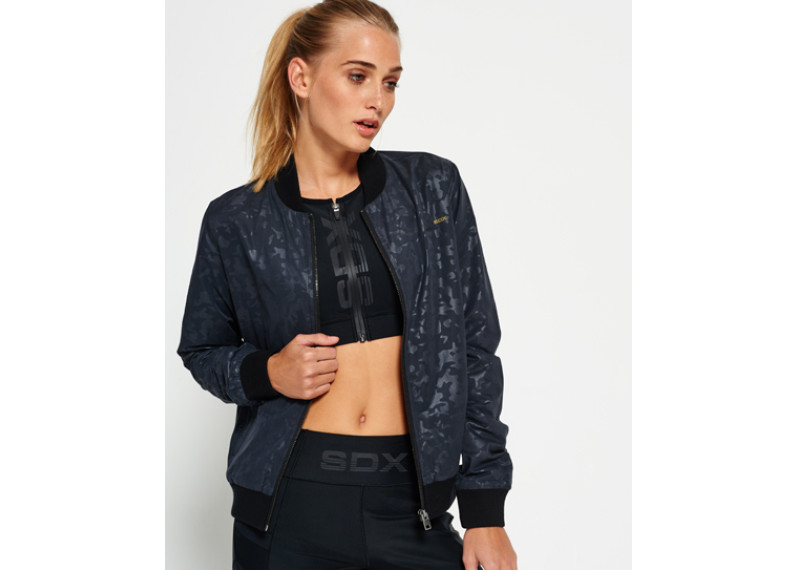 SD-X Metallic Bomber Jacket