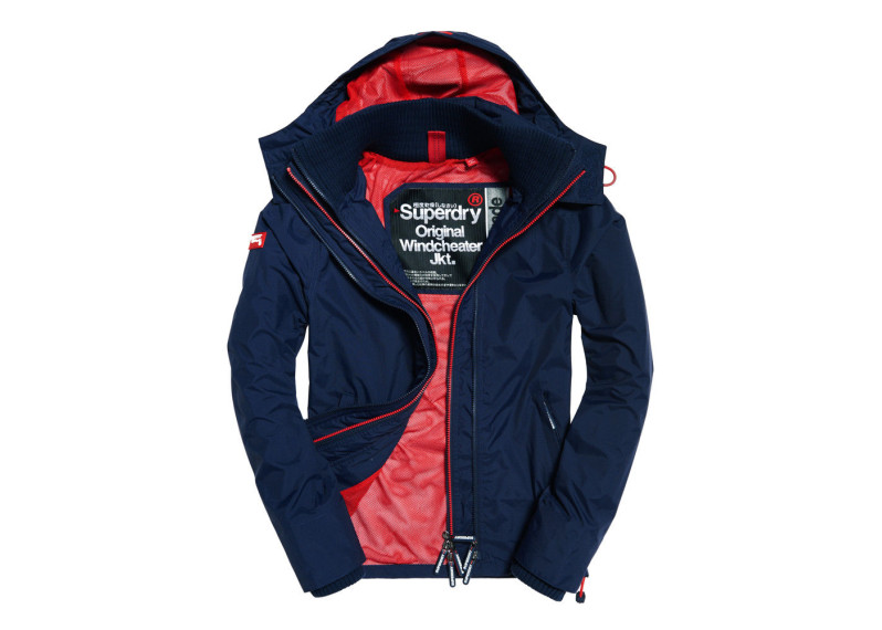 Pop Zip Hooded Technical Windcheater Jacket