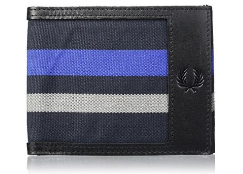 Tipped Webbing Billfold & Coin Wallet