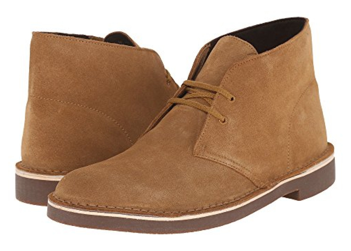 clarks bushacre 2 wheat suede