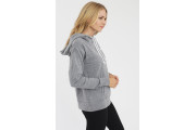 Surfman Check Pullover Hoodie - Grey