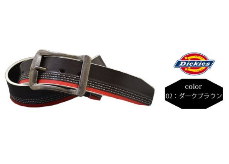 DICKIES Leather Belt