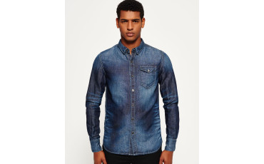 IE Ghost Button Down Denim Shirt