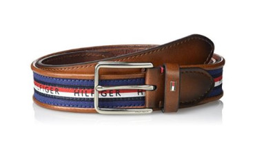 Stripe Fabric Casual Belt