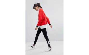 Leg A See Leggings In Black With Futura Logo