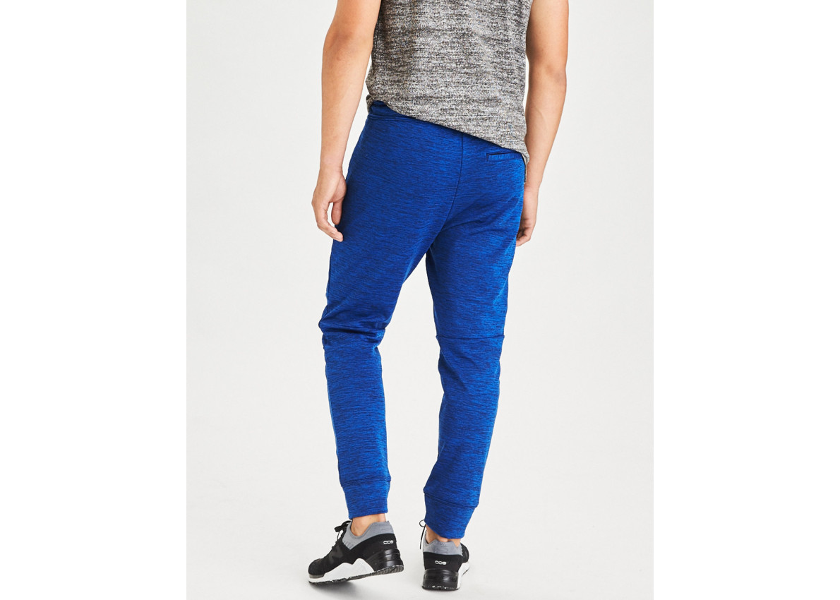 ae gridback fleece jogger