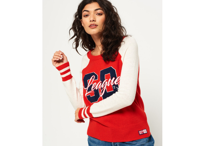 Varsity Graphic Knit Jumper