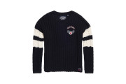 Varsity Slouch Knit Jumper