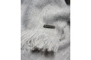 Solid Capital Fringe Scarf