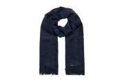 Solid Capital Fringe Scarf