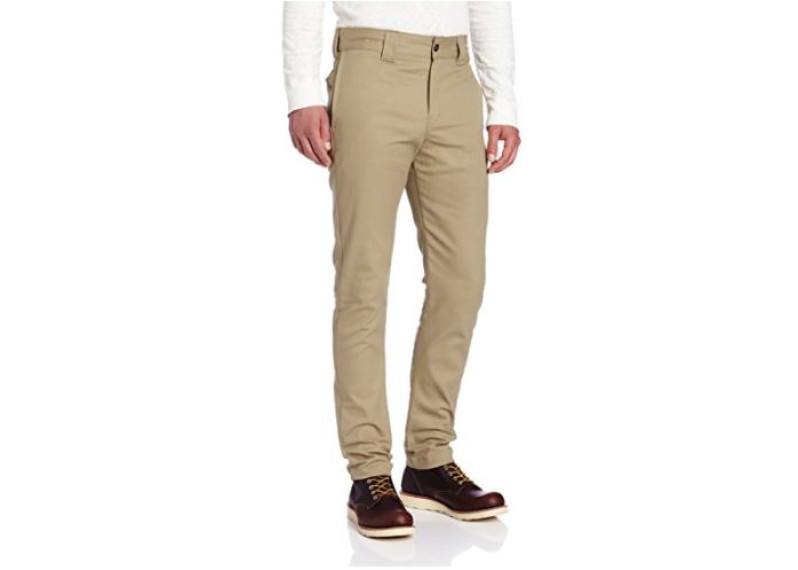 Slim Skinny Fit Twill Work Pant