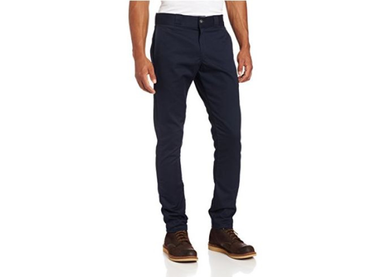 Skinny Straight-Fit Work Pant