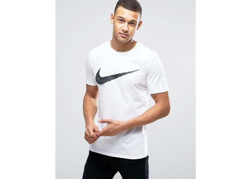 Nike T-Shirt With Hangtag Swoosh