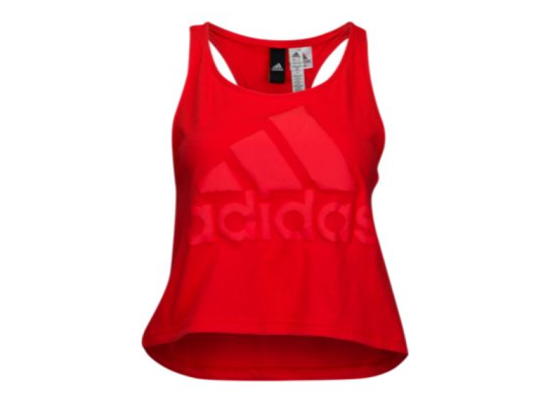 ATHLETICS BIG LOGO CROP TANK - WOMEN'S